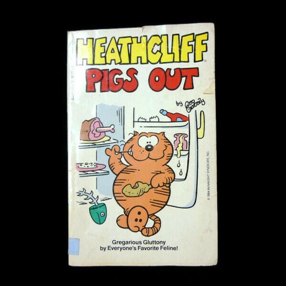 1984 Heathcliff Pigs Out by George Gately - Picture 1 of 4